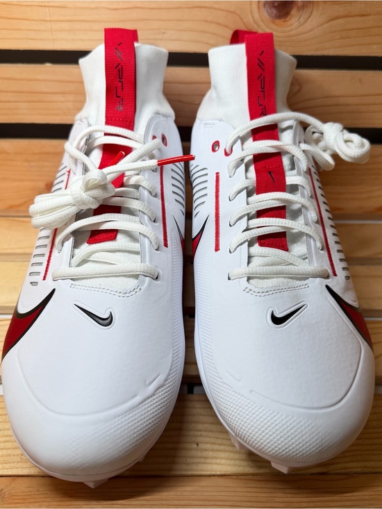Nike Vapor Edge Pro 360 2 Football Cleats White/Red [FN7759-108] Men\'s Size 11.5 main image 8